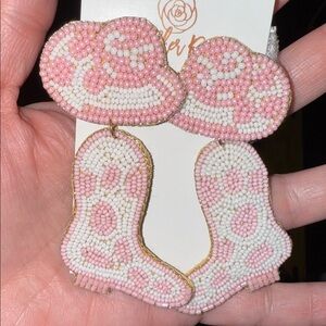 🆕🌿🩷WALKER ROSE: Kick Up Your Heels Seed Bead Earrings